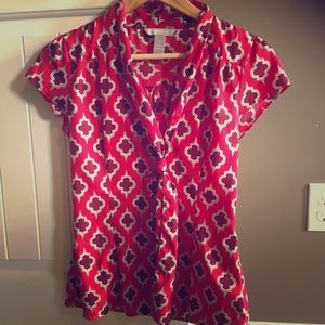 Banana republic short sleeve top